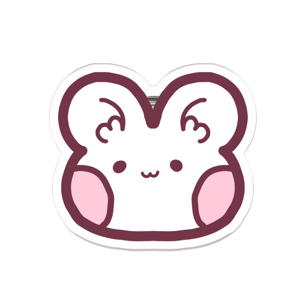 マロちゃんアクリルバッジ