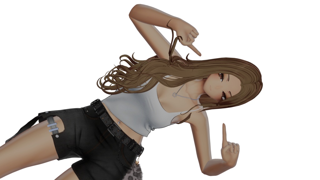 しおちゃん平成ギャルMakeuptexture