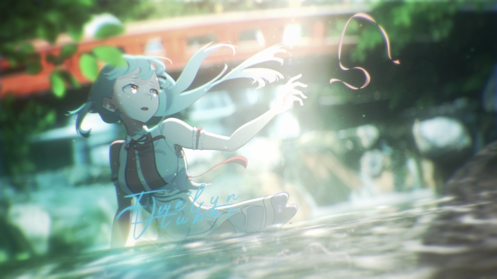 Evelyn_character Animated