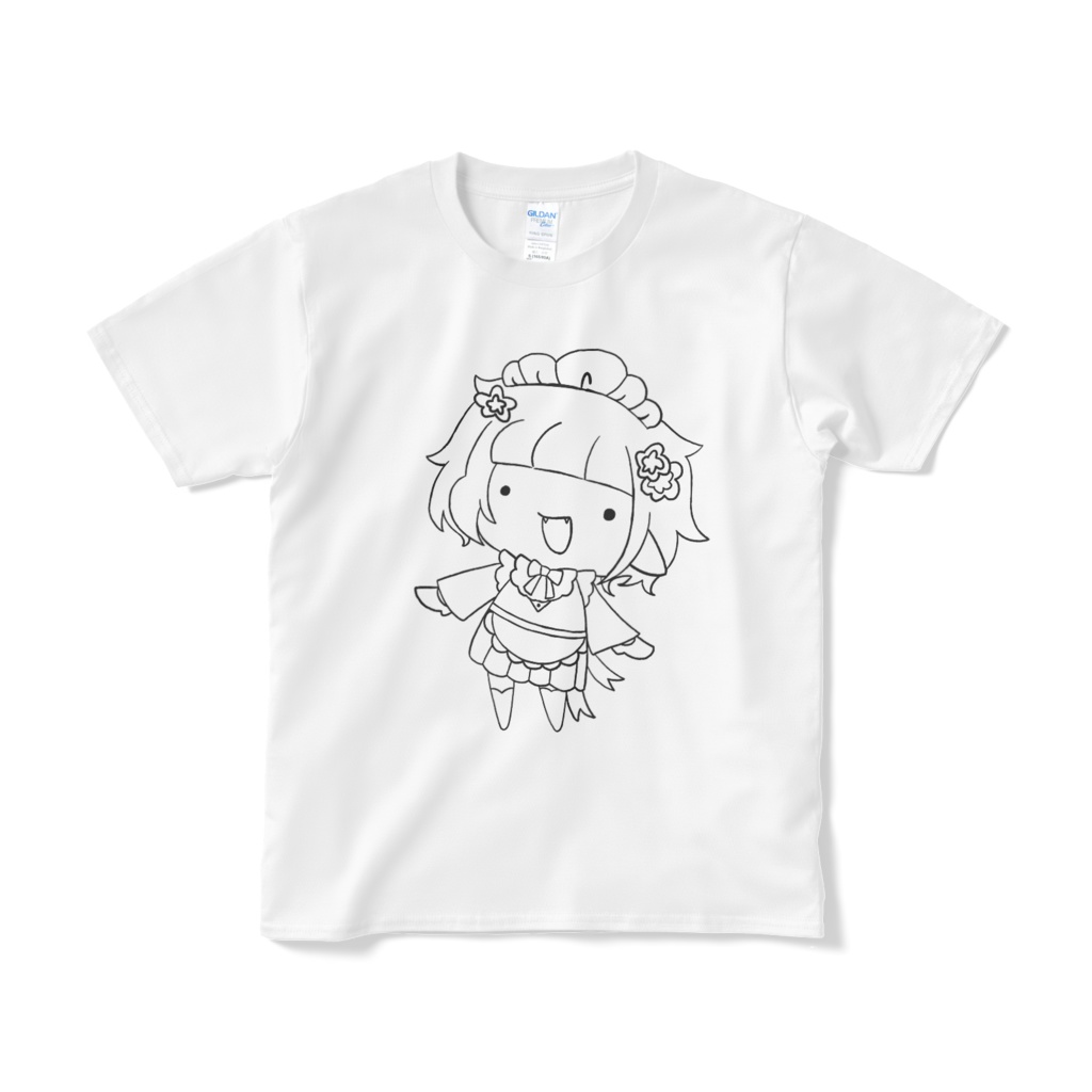 線だけさらちゃんTシャツ(白)