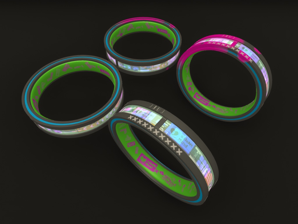 非実在系ブランド<sileNtMind>製リング「displayeDMind」