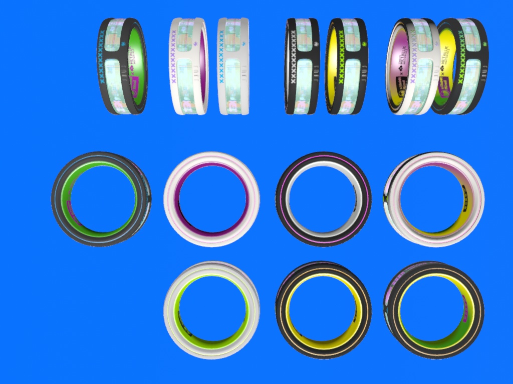 非実在系ブランド<sileNtMind>製リング「displayeDMind」