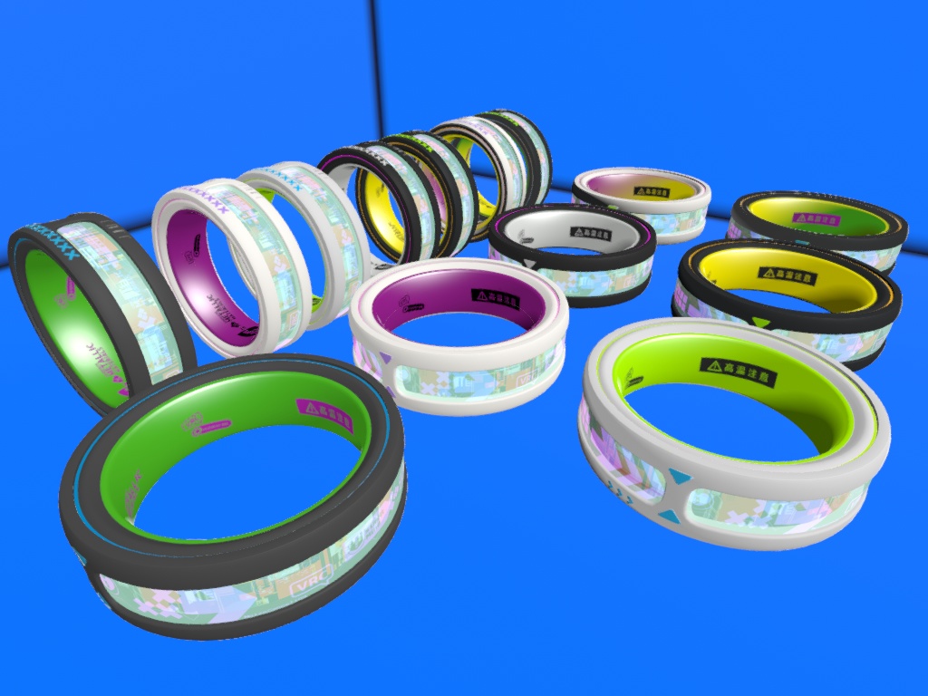 非実在系ブランド<sileNtMind>製リング「displayeDMind」