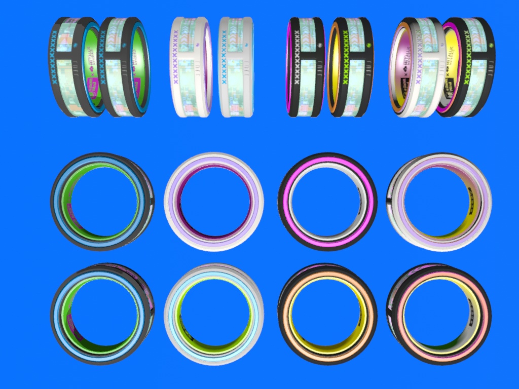 非実在系ブランド<sileNtMind>製リング「displayeDMind」