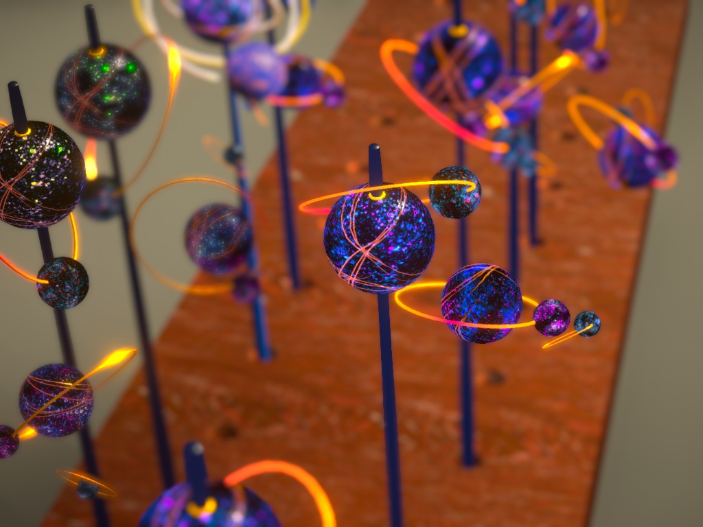 夏飾り 昇華天球