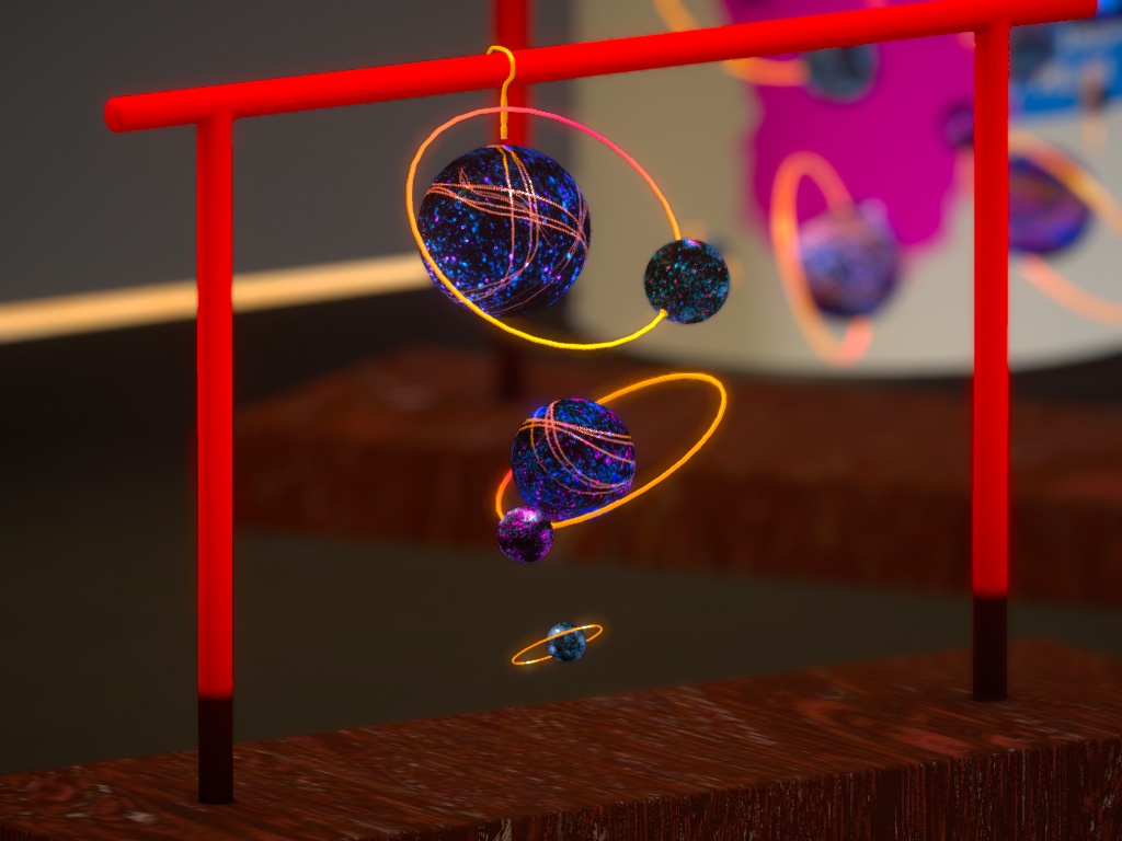 夏飾り 昇華天球