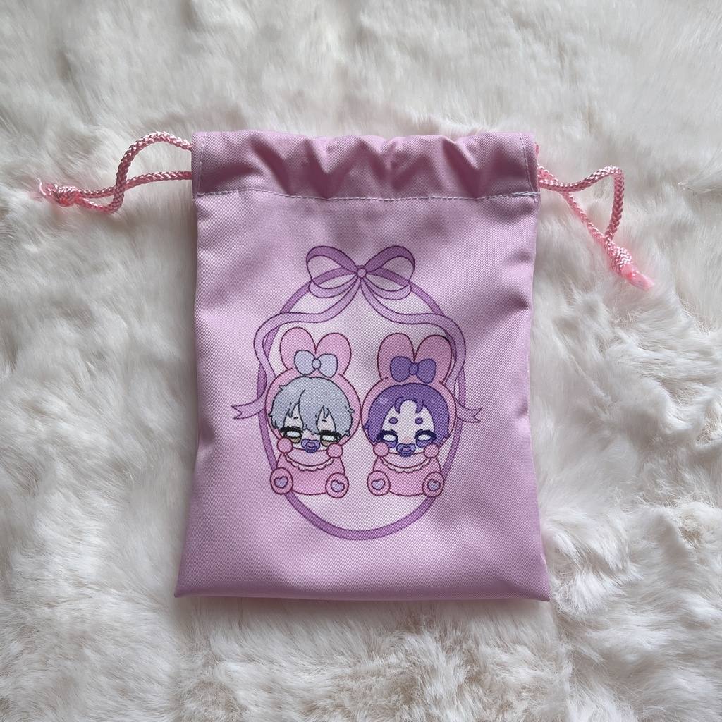 ばぶちゃんのミニ巾着