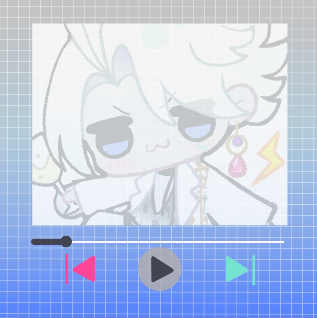 音楽プレーヤー風メモ