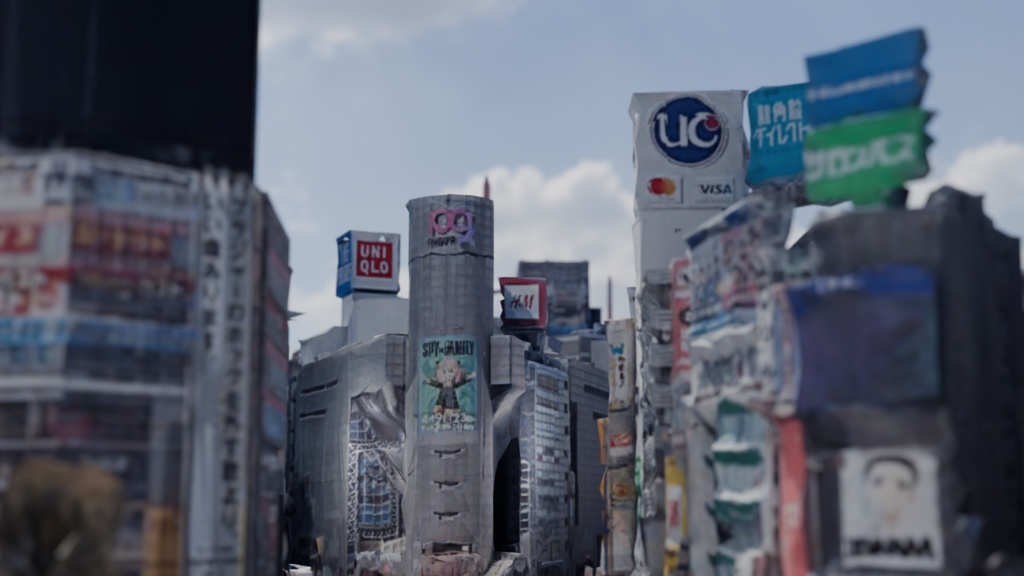 Shibuya MAP 渋谷駅【3Dモデル 3DModel】