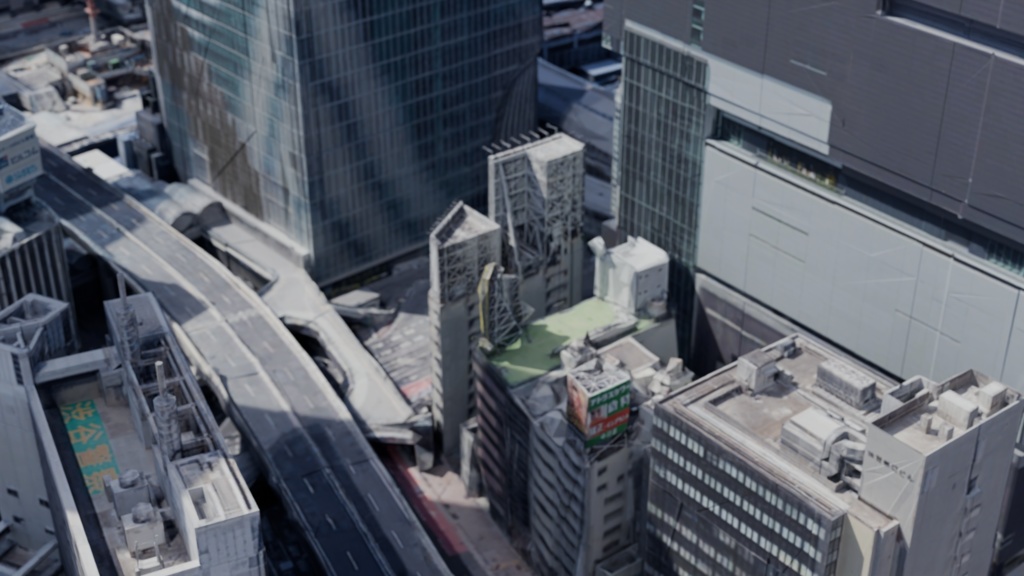 Shibuya MAP 渋谷駅【3Dモデル 3DModel】