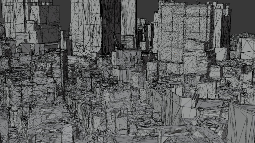 Shibuya MAP 渋谷駅【3Dモデル 3DModel】