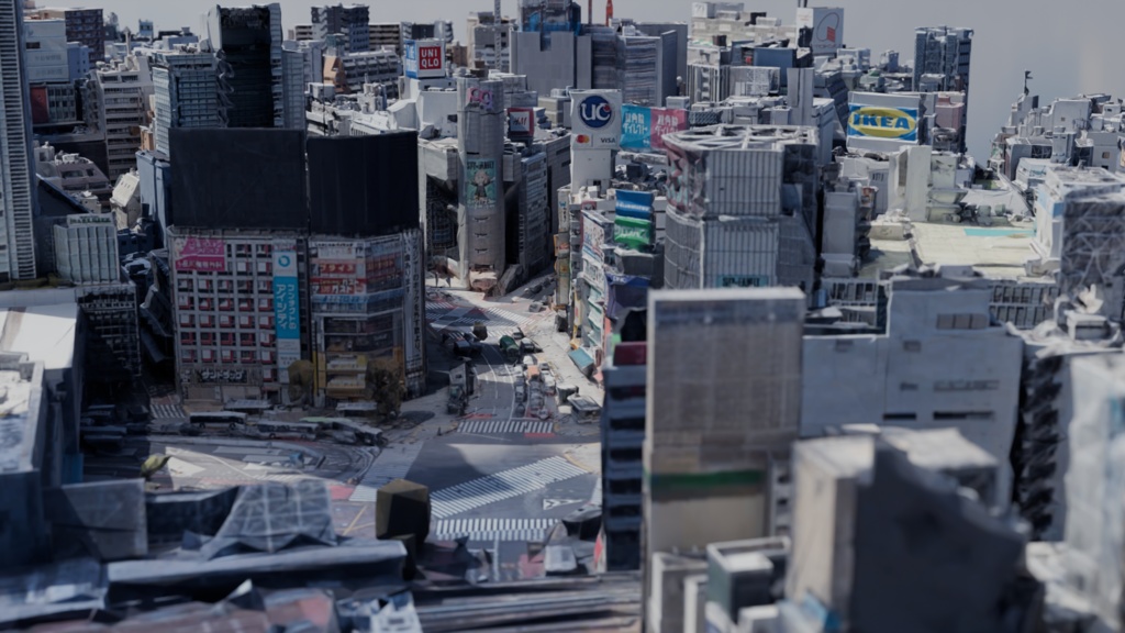 Shibuya MAP 渋谷駅【3Dモデル 3DModel】