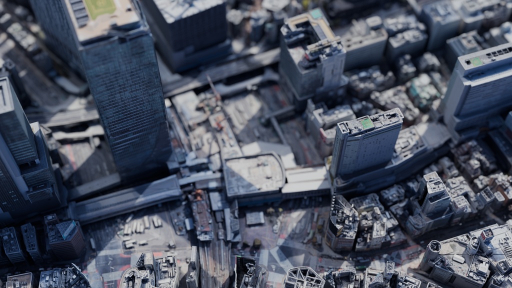 Shibuya MAP 渋谷駅【3Dモデル 3DModel】