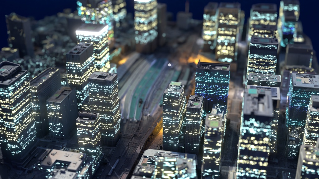Tokyo City 東京駅周辺【3Dモデル 3DModel】