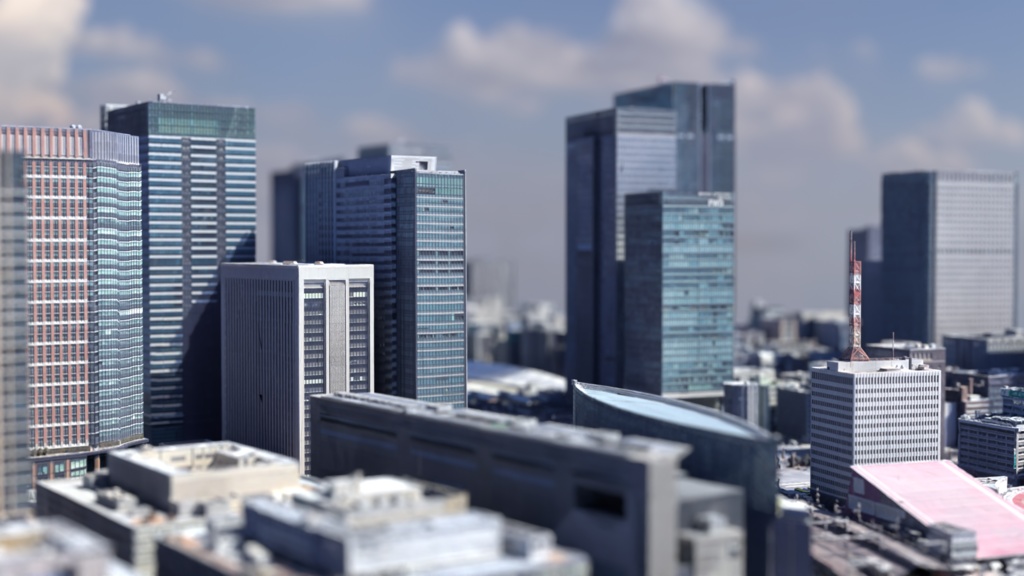 Tokyo City 東京駅周辺【3Dモデル 3DModel】