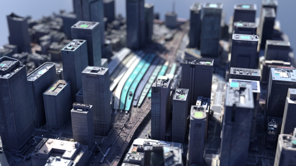 Tokyo City 東京駅周辺【3Dモデル 3DModel】