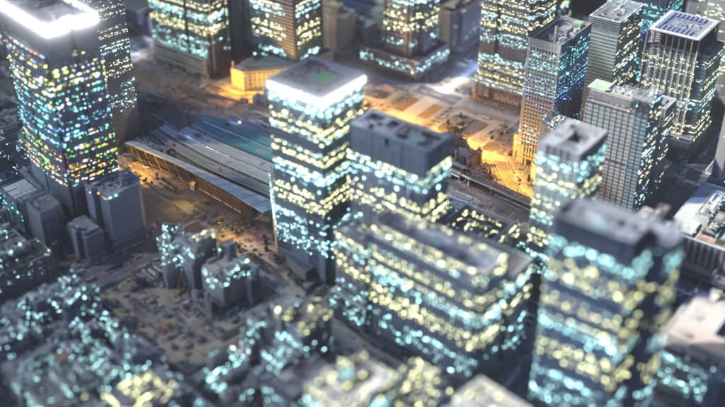 Tokyo City 東京駅周辺【3Dモデル 3DModel】