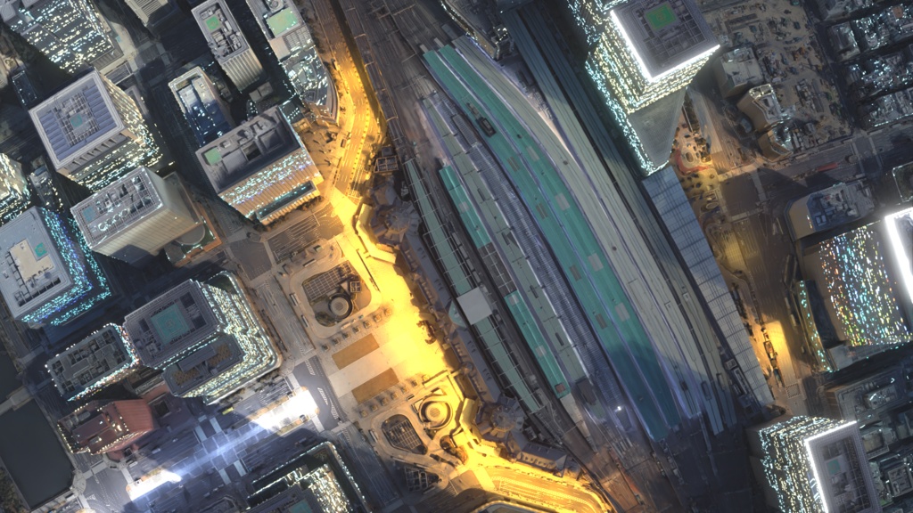 Tokyo City 東京駅周辺【3Dモデル 3DModel】