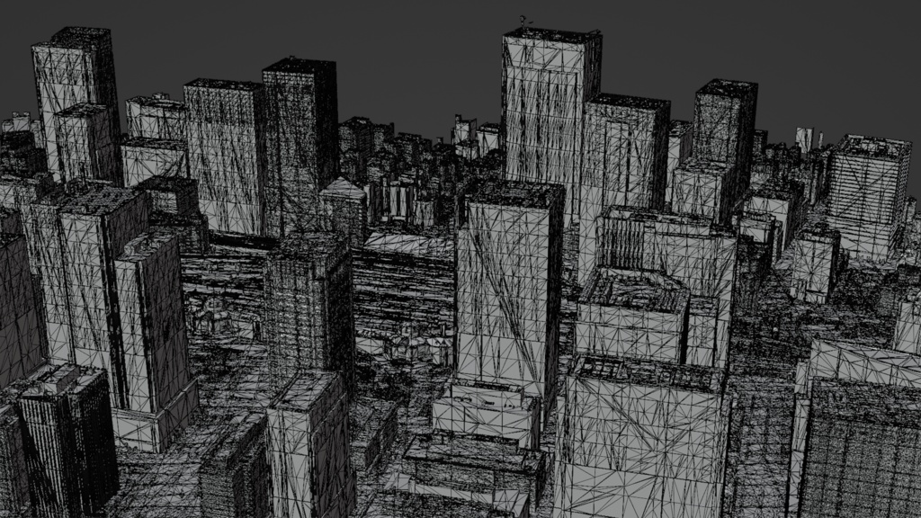 Tokyo City 東京駅周辺【3Dモデル 3DModel】