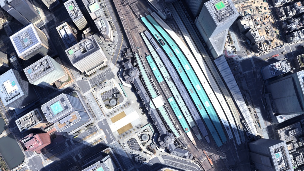 Tokyo City 東京駅周辺【3Dモデル 3DModel】