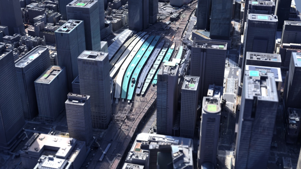 Tokyo City 東京駅周辺【3Dモデル 3DModel】