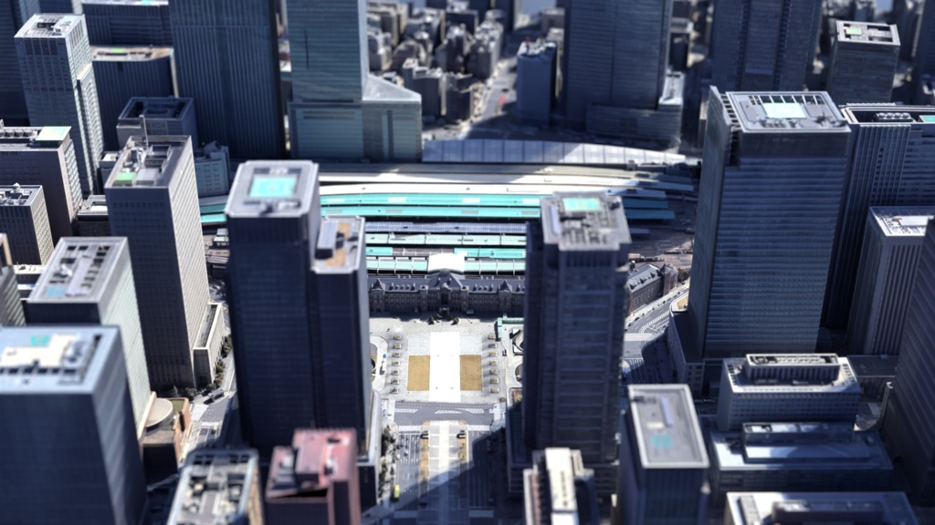 Tokyo City 東京駅周辺【3Dモデル 3DModel】