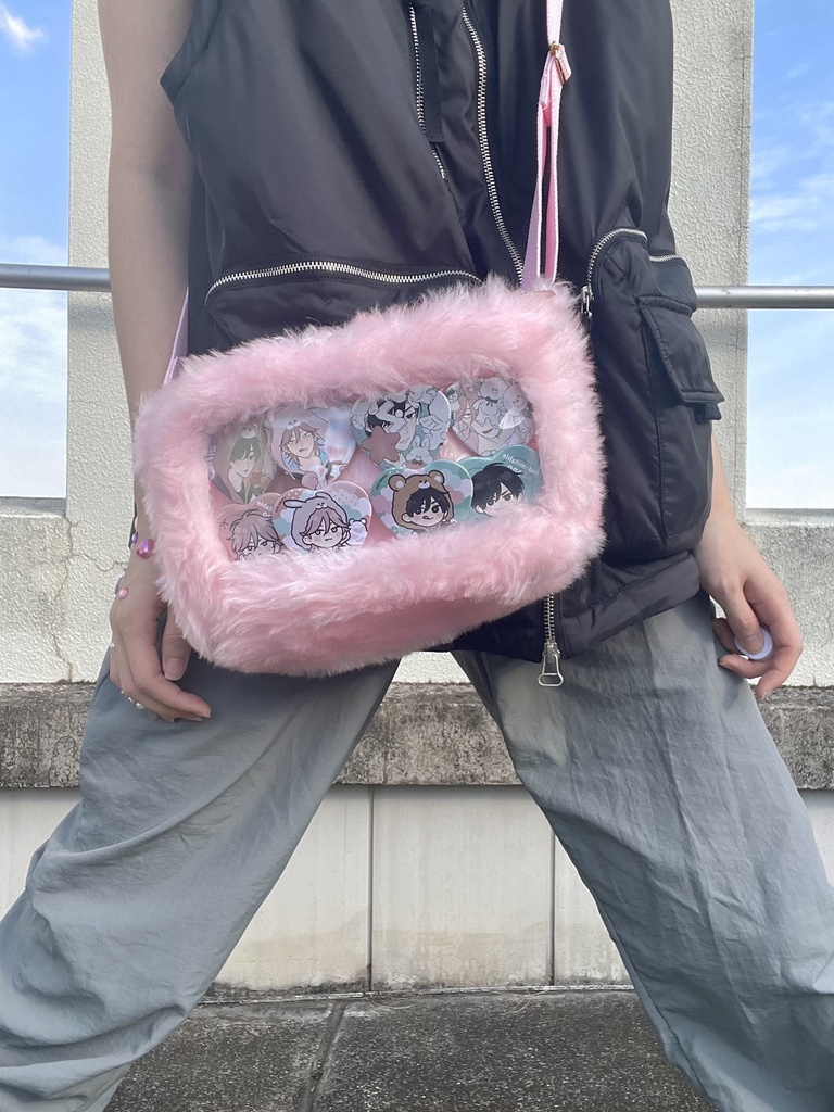 痛バック ピンクワタアメ