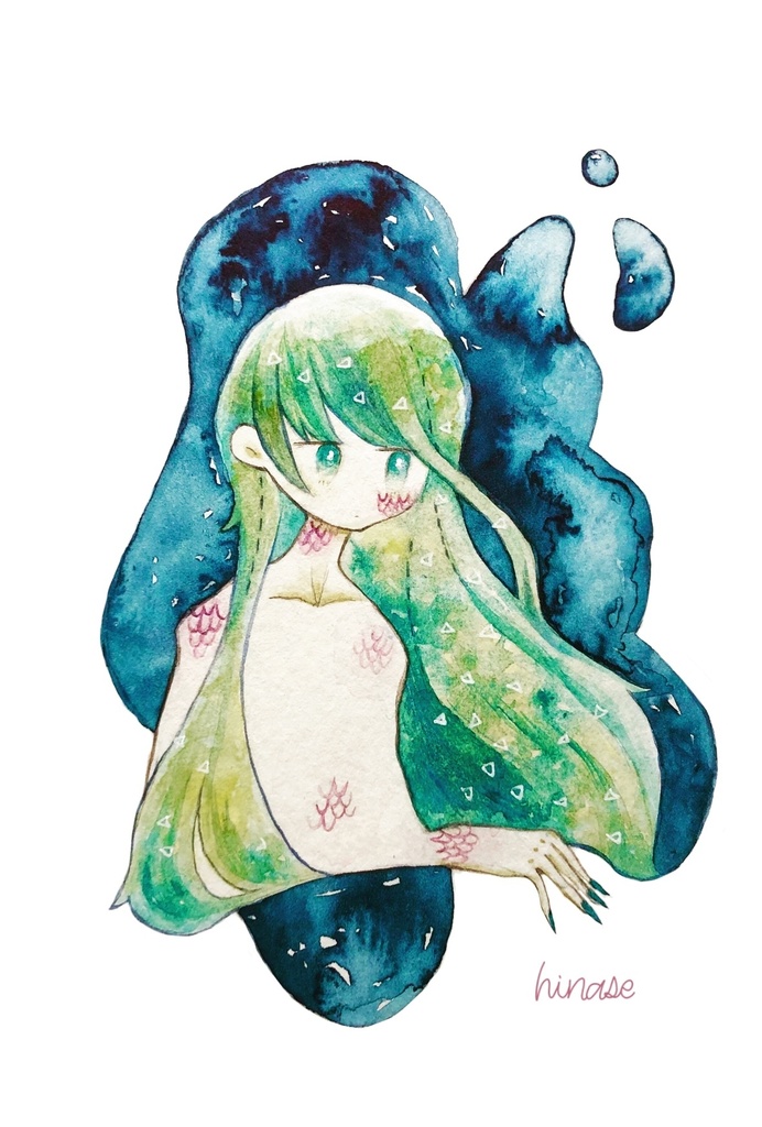 原画「消してしまう前に」