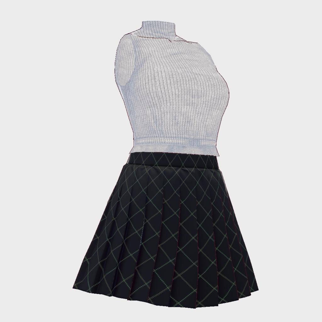 【VRoid】[No copyright]Z costume