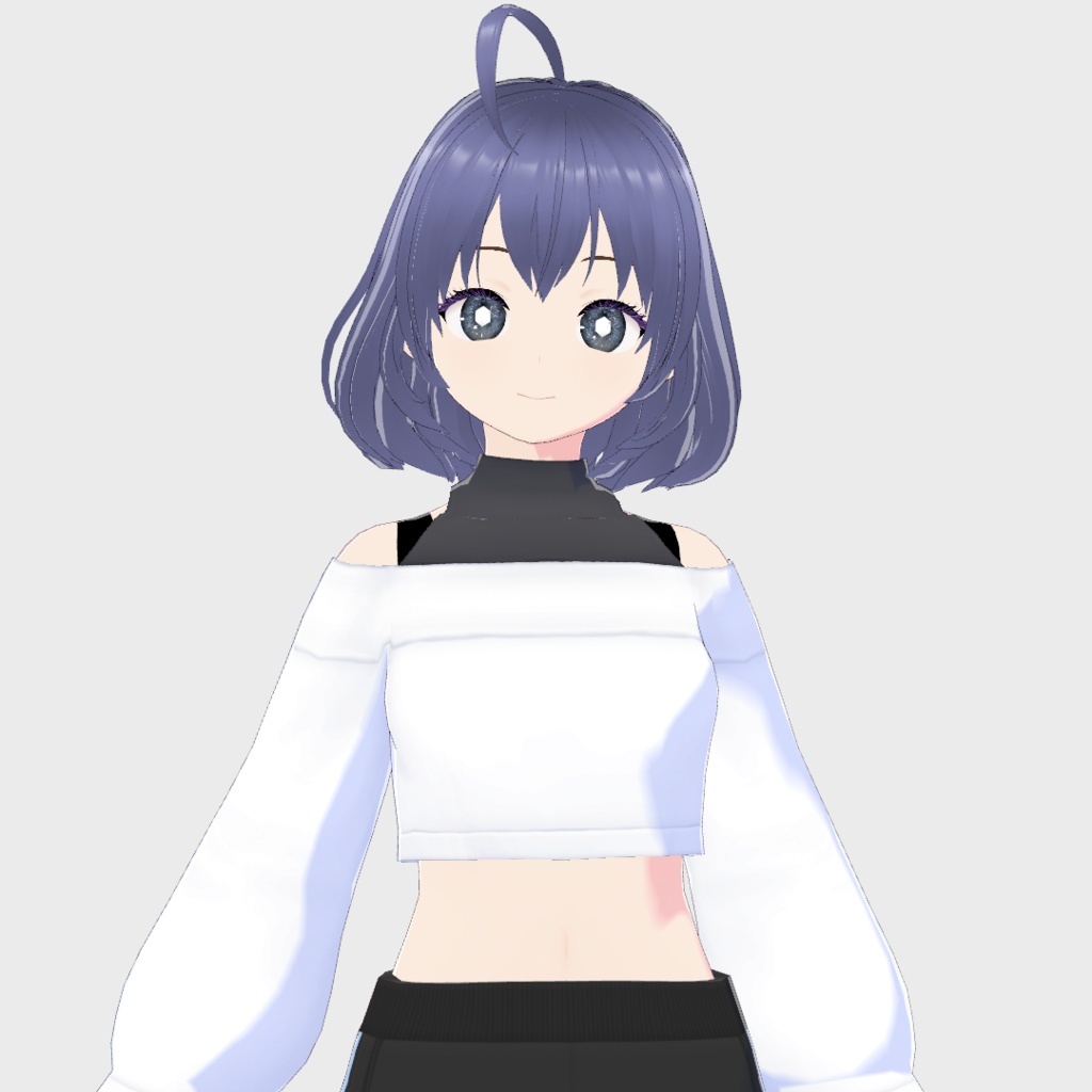 【VRoid】[無料/free]てきとーちゃん - まちだんの素材置場 - 3/3