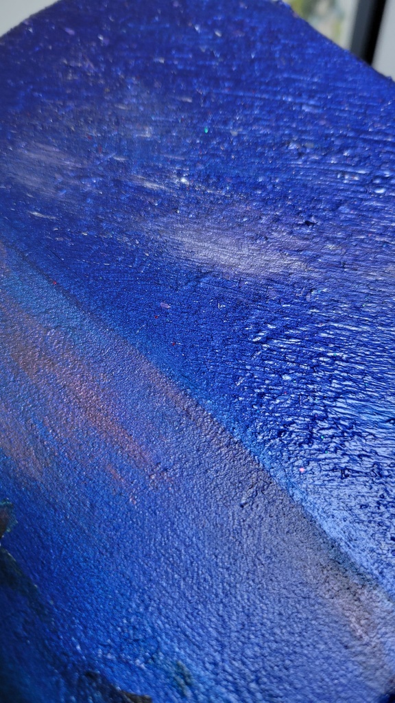 【キャンバス作品】星降る夜の室戸岬