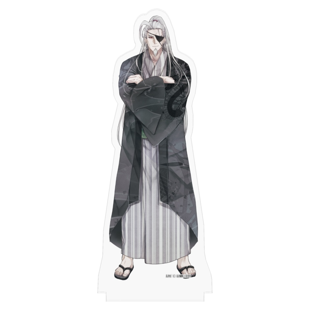 島津鋼輝和装アクリルフィギュア