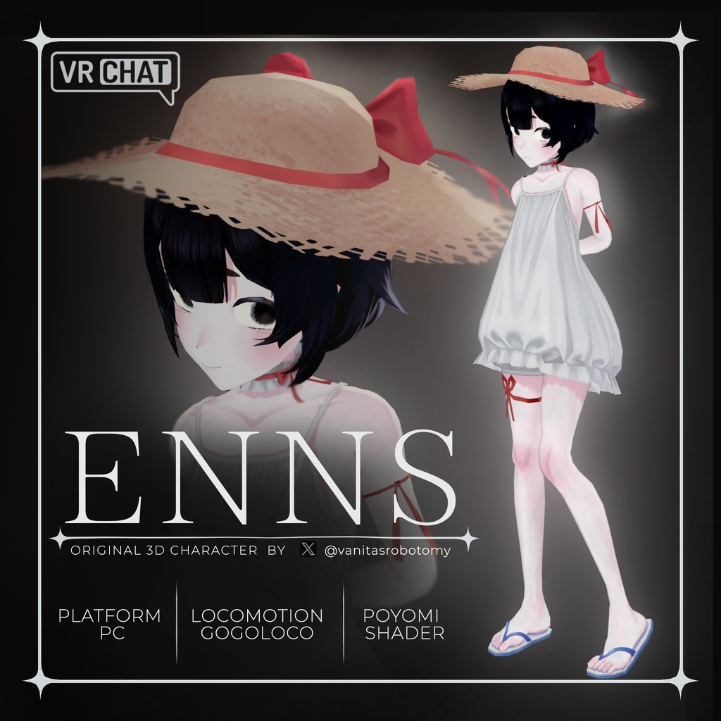 Original 3d character [ ENNS ] VRChat