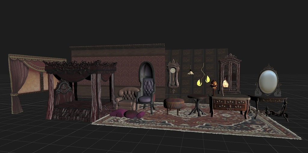 Heya【VRChat向け3Dモデル】