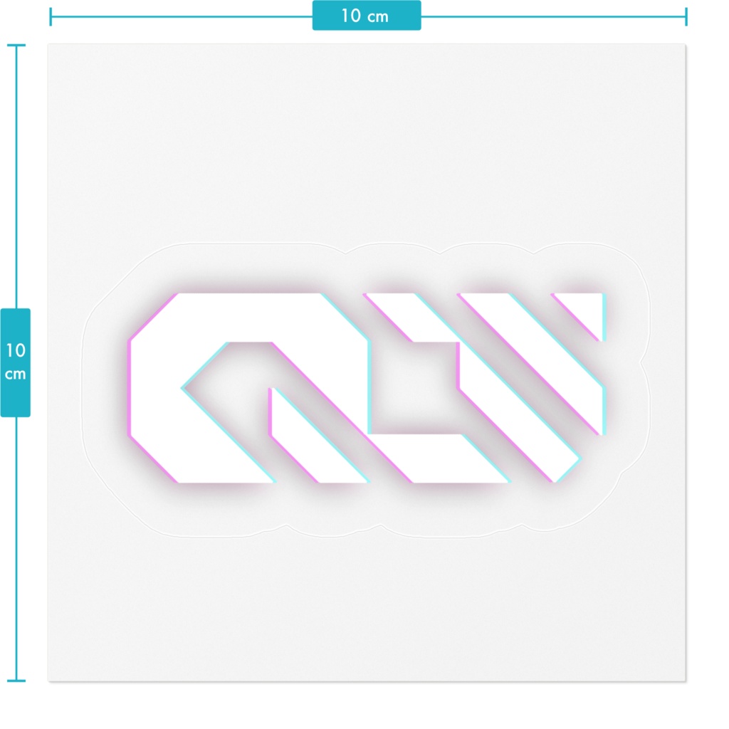 リアルイベント【GLOW】ロゴステッカー