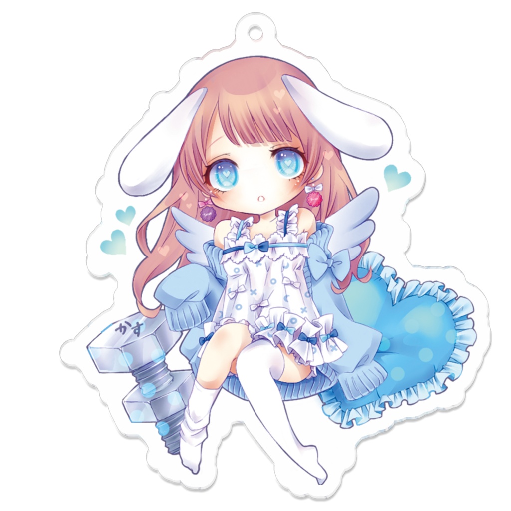 7000人フォロワー記念かすアクキー70×70