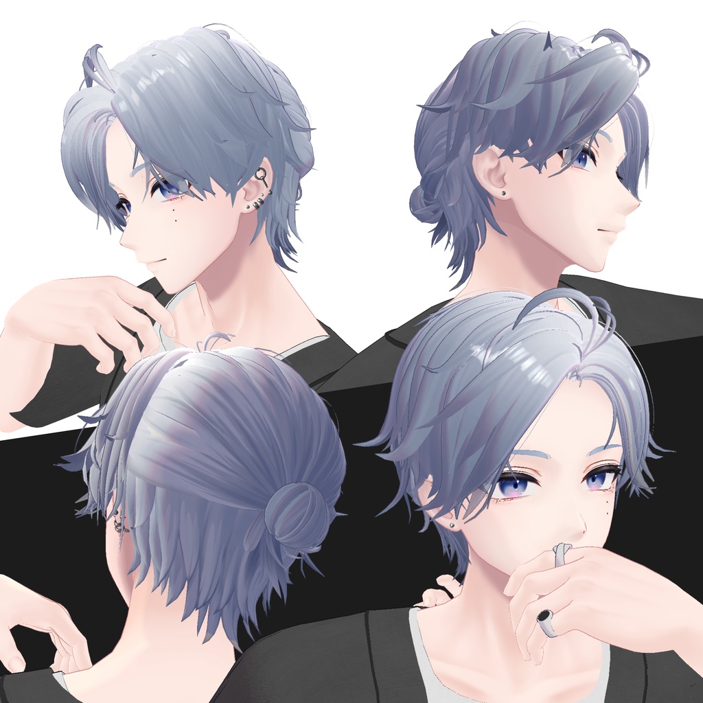 【狛乃-Komano-専用 】センターパート髪型