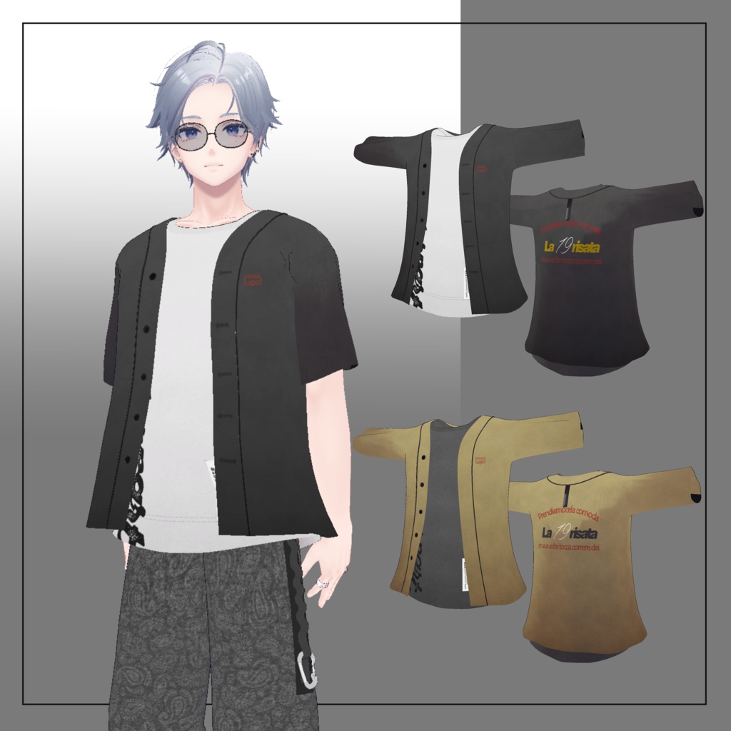 【狛乃-Komano-専用 】夏服(トップス+インナー+ボトム)