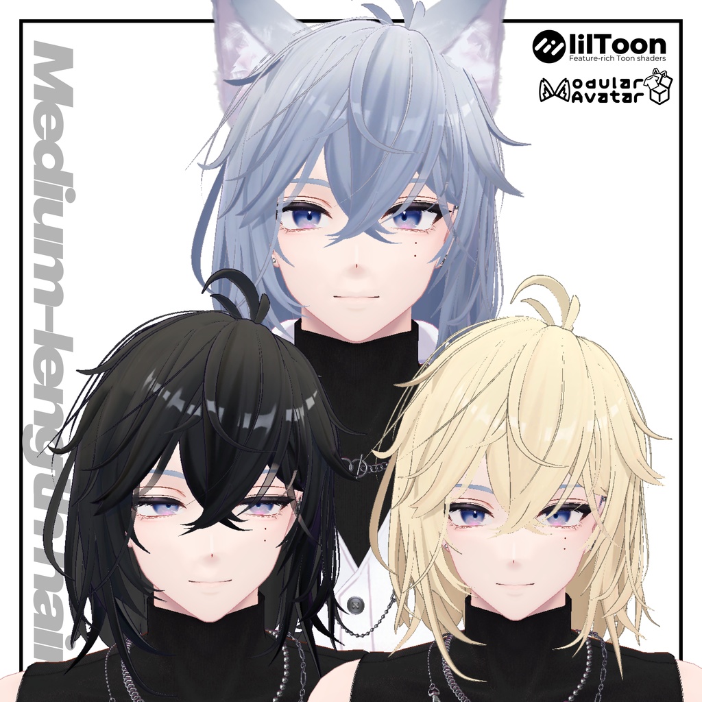 【狛乃-Komano-専用 】ミディアムヘア髪型