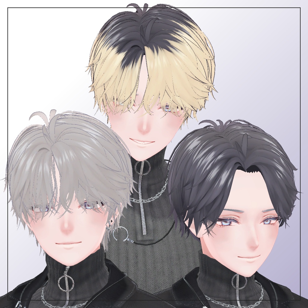 霞ボブ-KASUMI Bob- 髪型【狛乃 / 斑霞】対応