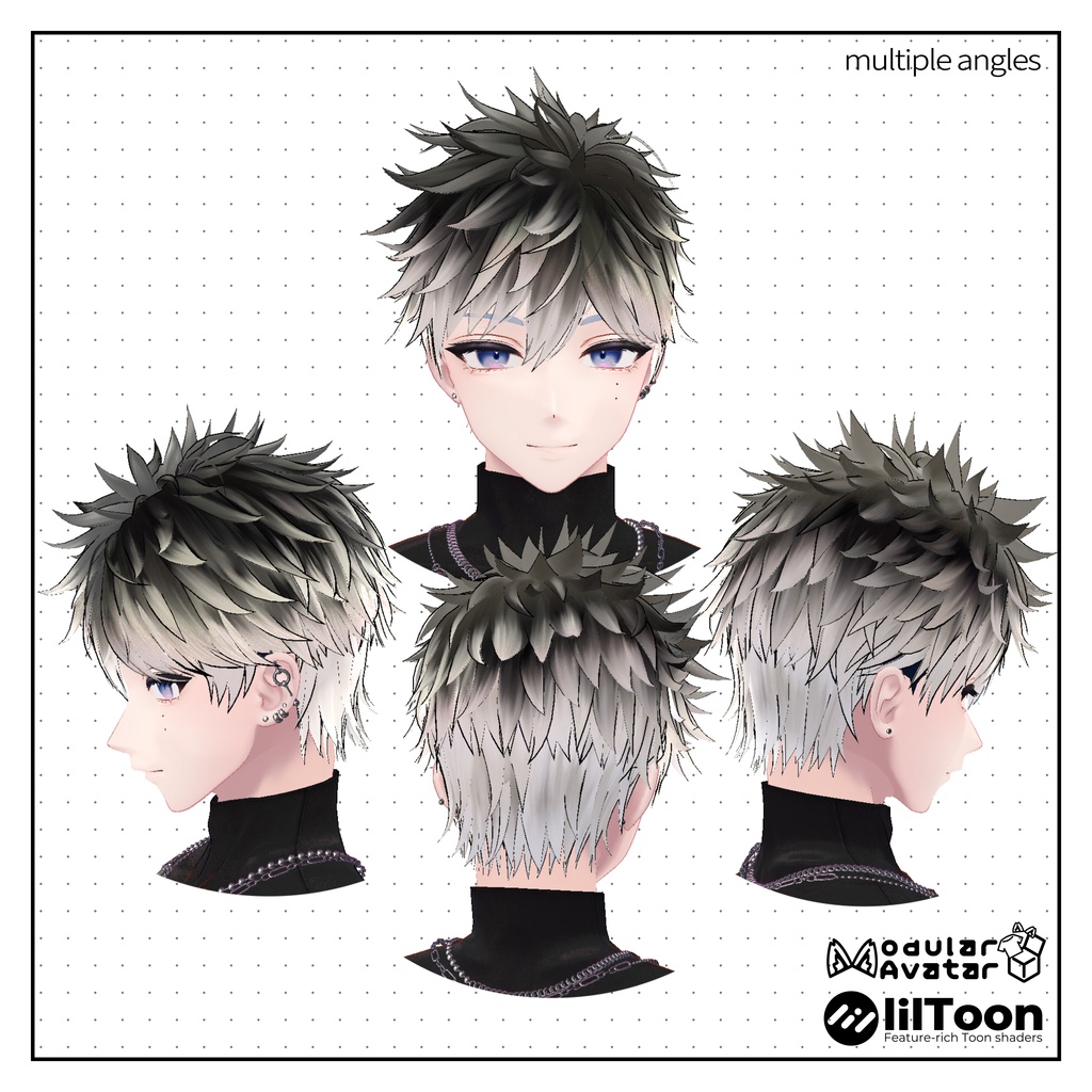 Edge Medium Short Hair_Men’s
