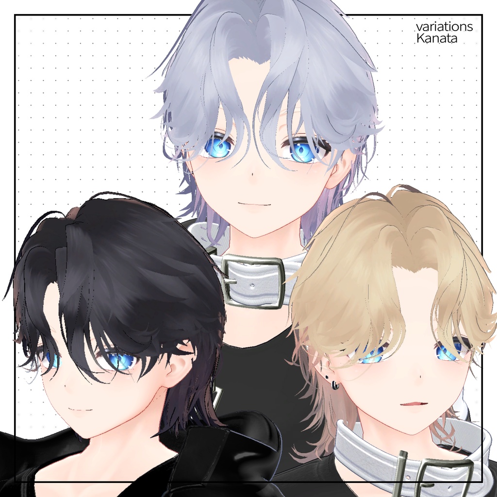 Mist Wave Hair_Men’s【狛乃 / 斑霞 / Alué / 彼方】対応