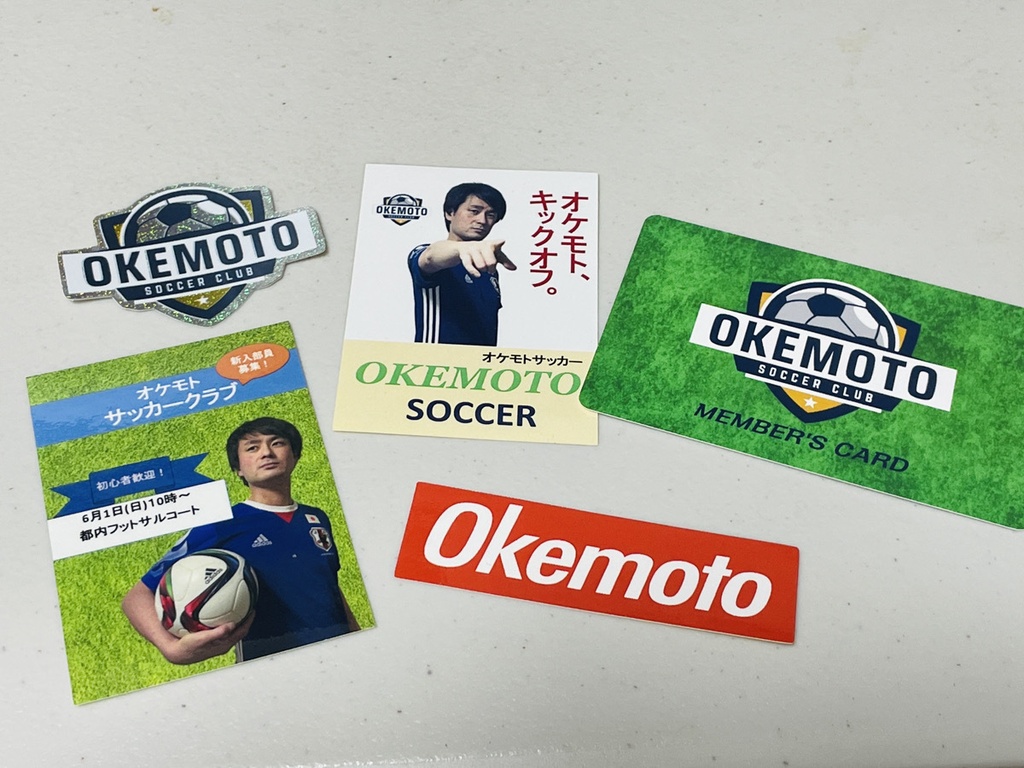 オケモトステッカー・会員証セット