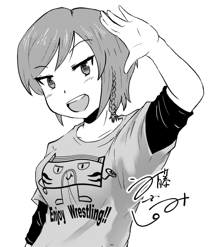 リングキャットTシャツ