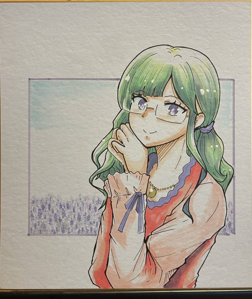 オリジナル色紙