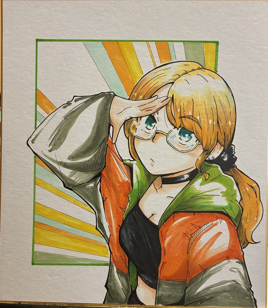 オリジナル色紙