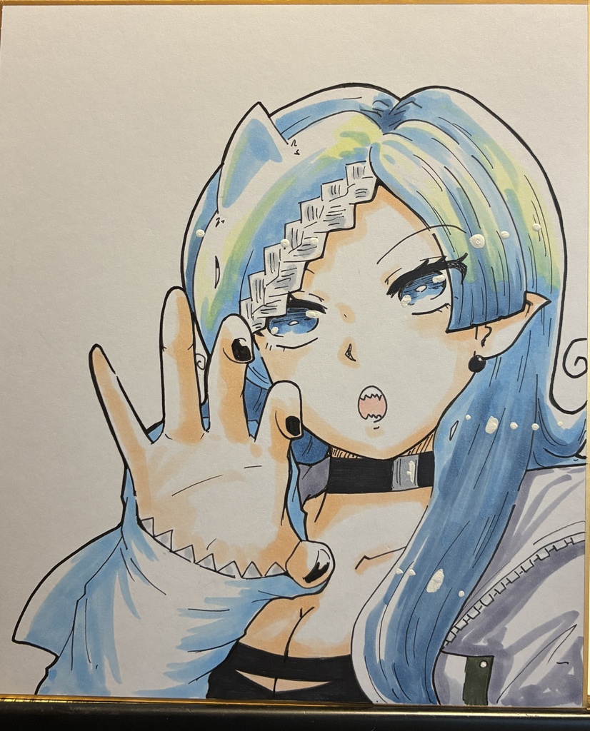 ホローザちゃん中色紙