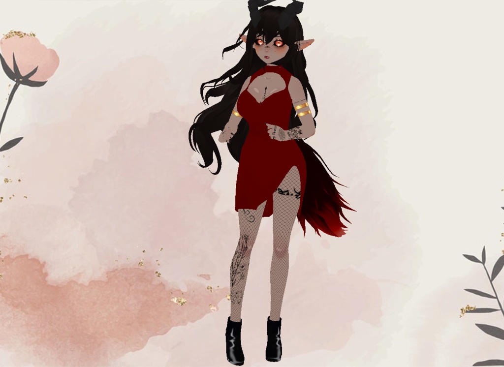 Cute Open Chested Dress! (Model not included)