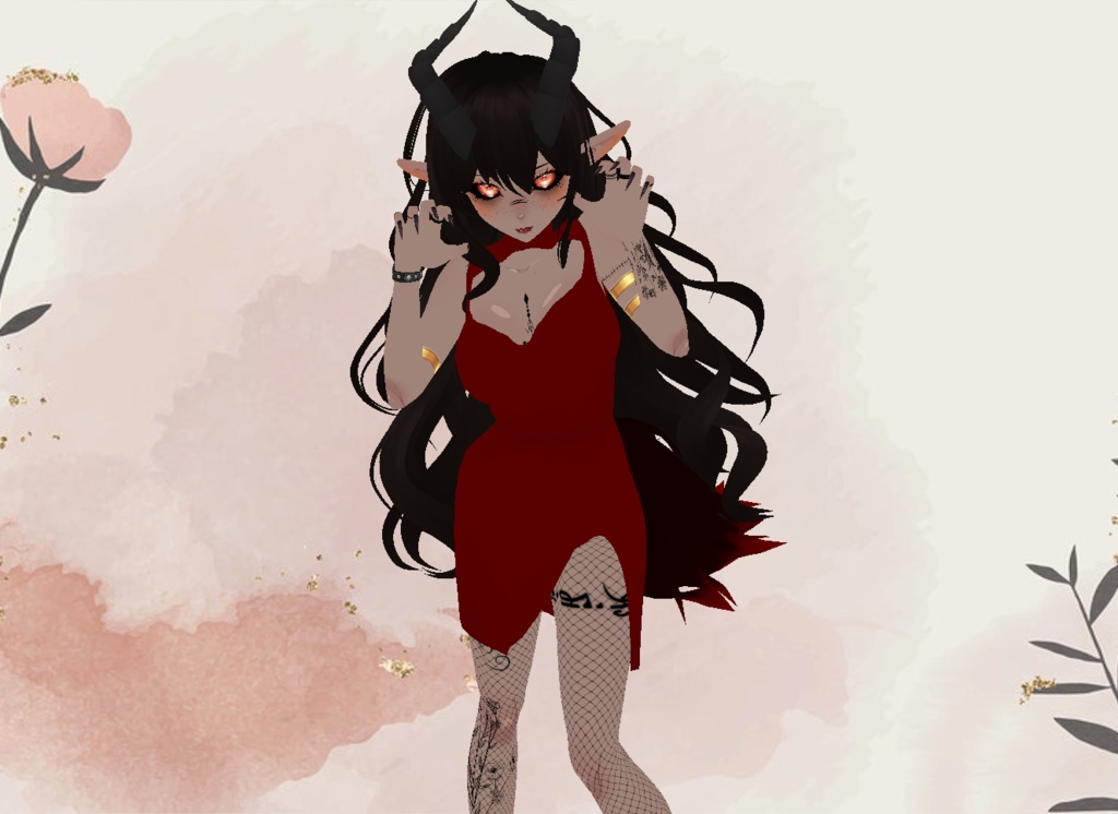 Cute Open Chested Dress! (Model not included)