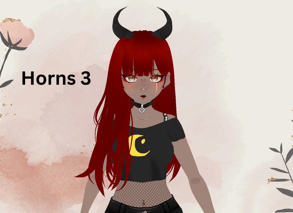 Vroid 5 Horn Pack! (Model Not Included)
